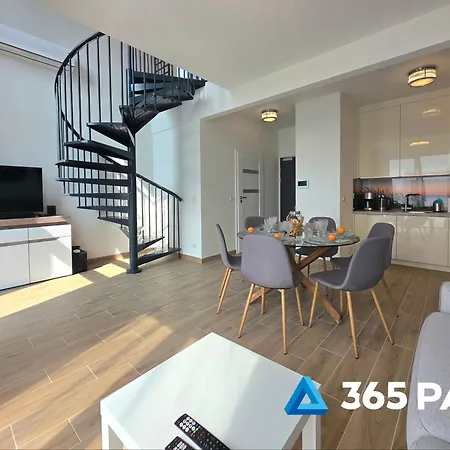 365pam - Dwupoziomowy Loft Z Widokiem Na Morze Apartman Ustronie Morskie