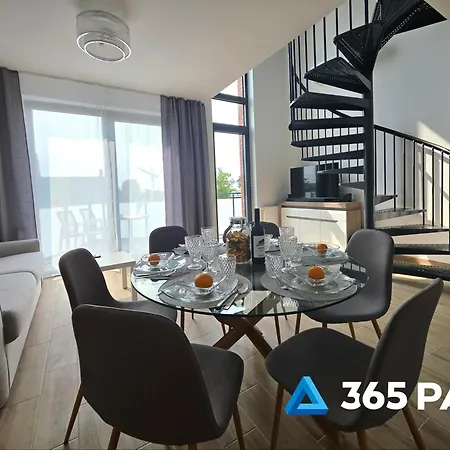 365pam - Trzy Dwupoziomowe Lofty Z Widokiem Na Morze I Miejscem Postojowym